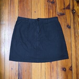 White Stag Black Mini Skort